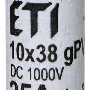 Запобіжник CH 10x38 gPV 25A 1000V (30kA)