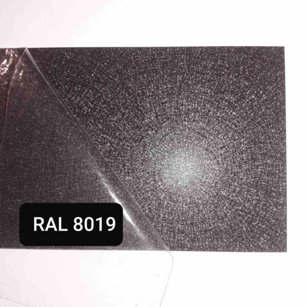 Mатовий Гладкий Лист 0,5 мм  ⁇  Arcelor Mittal  ⁇  RAL 8019 - Зображення 3