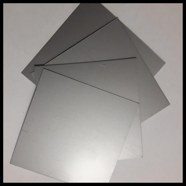 Гладкий лист POLYSTEEL — 0,45 мм / 1250 мм / PE / RAL 9006 металік - Зображення 5