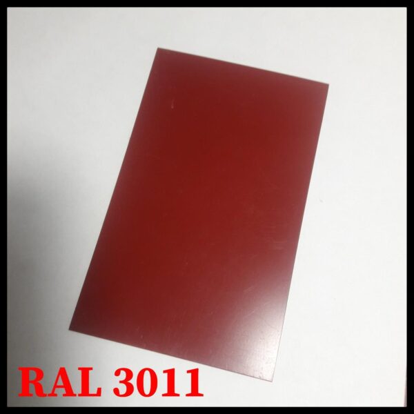 Гладкий лист 0,5 мм "Arvedi" Polyester RAL 3011 - Зображення 5