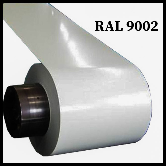 Гладкий Лист 0,7 мм / PE / MittalSteel / RAL 9002 - Зображення 2