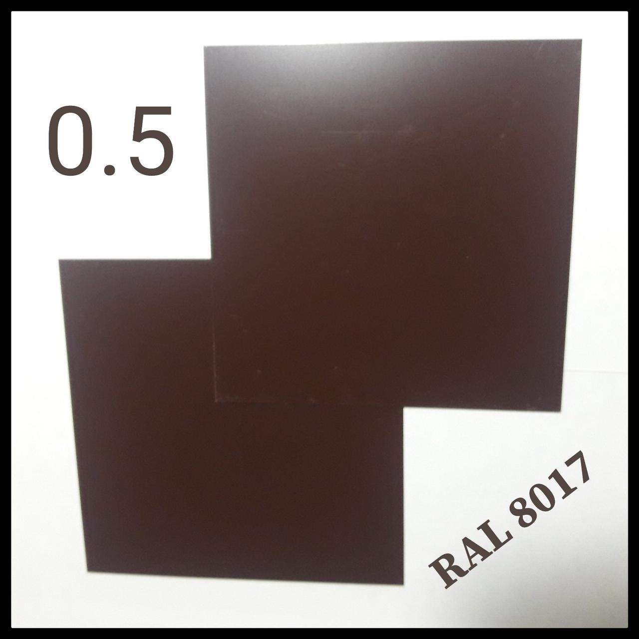 Гладкий лист PE 0,5 мм • Marcegaglia • RAL 8017 - Зображення 3
