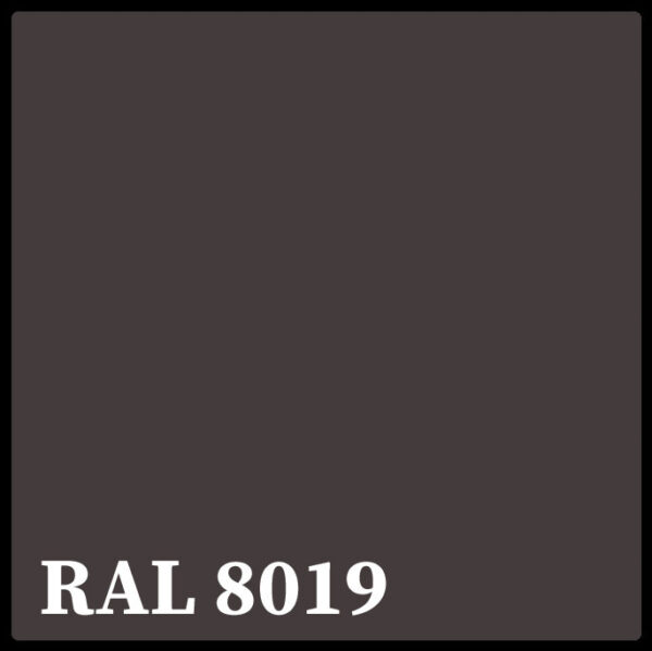 Гладкий лист 0,47 мм "Arvedi" Polyester RAL 8019 - Зображення 3