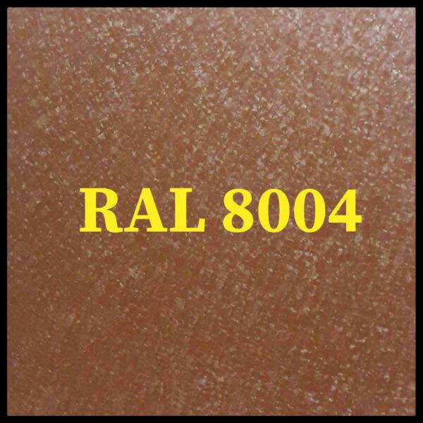 Гладкий лист 0,45 • матовий • Marcegaglia ® • RAL 8004 - Зображення 5