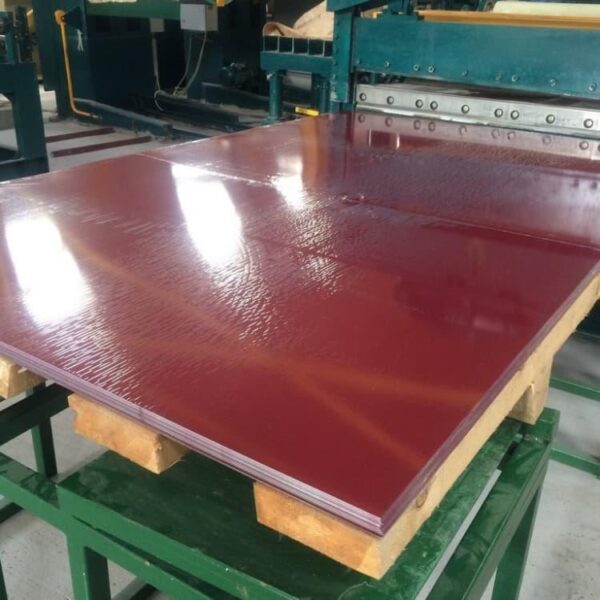 Гладкий лист 0,5 мм "Arvedi" Polyester RAL 3005 - Зображення 5