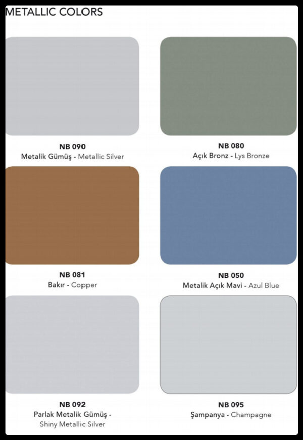 АКП NATURALBOND 4 mm Г-1 NB 604 green Grey - Зображення 7
