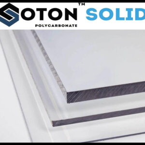 Монолітний полікарбонат ❑ Soton SOLID 8 мм  (Прозорий)