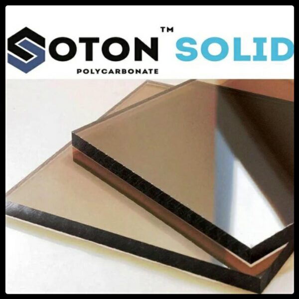 Монолітний полікарбонат — Soton SOLID  4 мм (прозорий) - Зображення 3