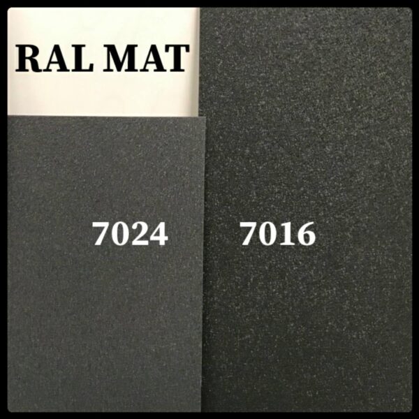 Гладкий лист POLYSTEEL — 0,45 мм / 1250 мм / PEMA / RAL 7016 Антрацит - Зображення 4