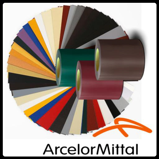 Глянсовий гладкий лист 0,7 мм / Arcelor Mittal / Ral 3009 - Зображення 2