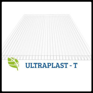 Стільниковий полікарбонат — ULTRAPLAST (Стандарт) 4 мм прозорий